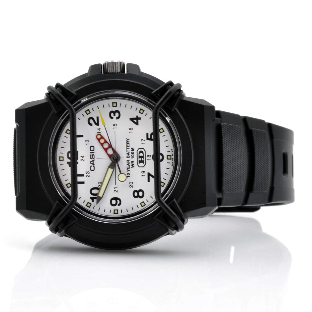 Casio HDA-600-7B Black Resin Case Black Band Watch