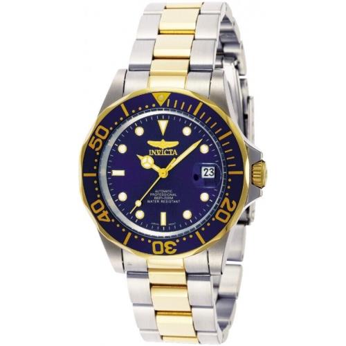 Invicta Men`s Watch Pro Diver Collection Two-tone Stainless Steel Automatic
