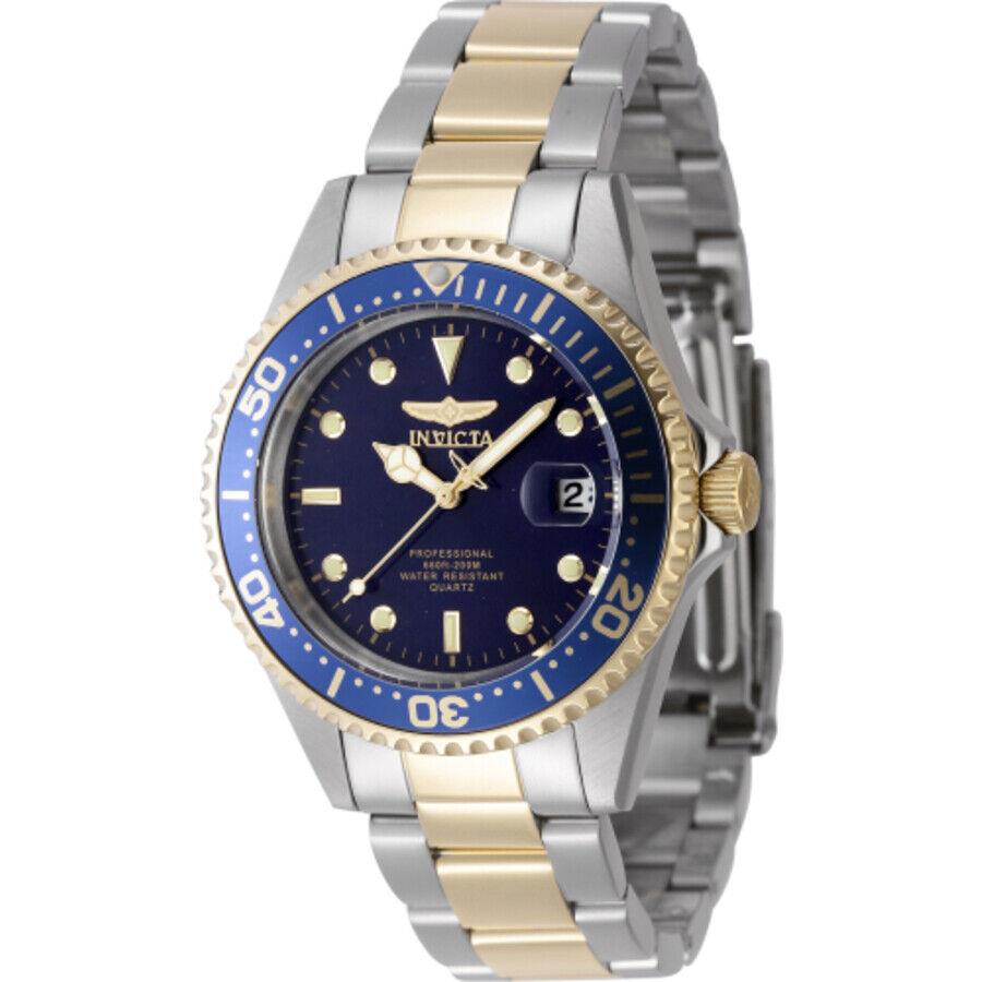 Invicta Pro Diver Quartz Date Blue Dial Men`s Watch 8935OB