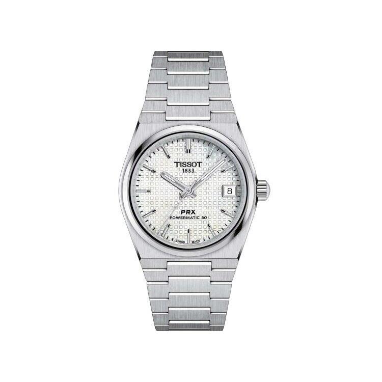 Tissot T1372071111100 Prx Auto 35MM Mother OF Pearl Dial T137.207.11.111.00