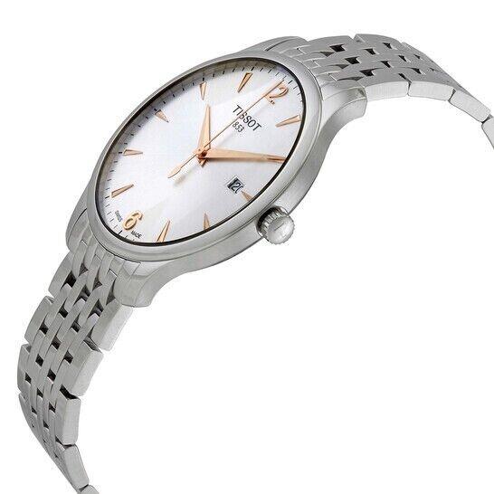 Tissot Tradition Quartz Silver Dial Men`s Watch T063.610.11.037.01