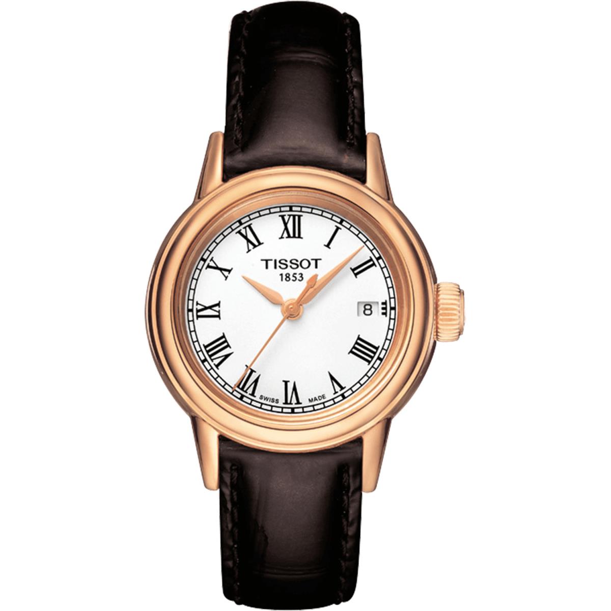 Tissot Carson Lady Rose Gold Pvd Case Ladies Watch T085.210.36.013.00