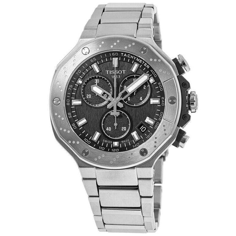 Tissot T-race Chronograph Quartz Black Dial Men`s Watch T141.417.11.051.01