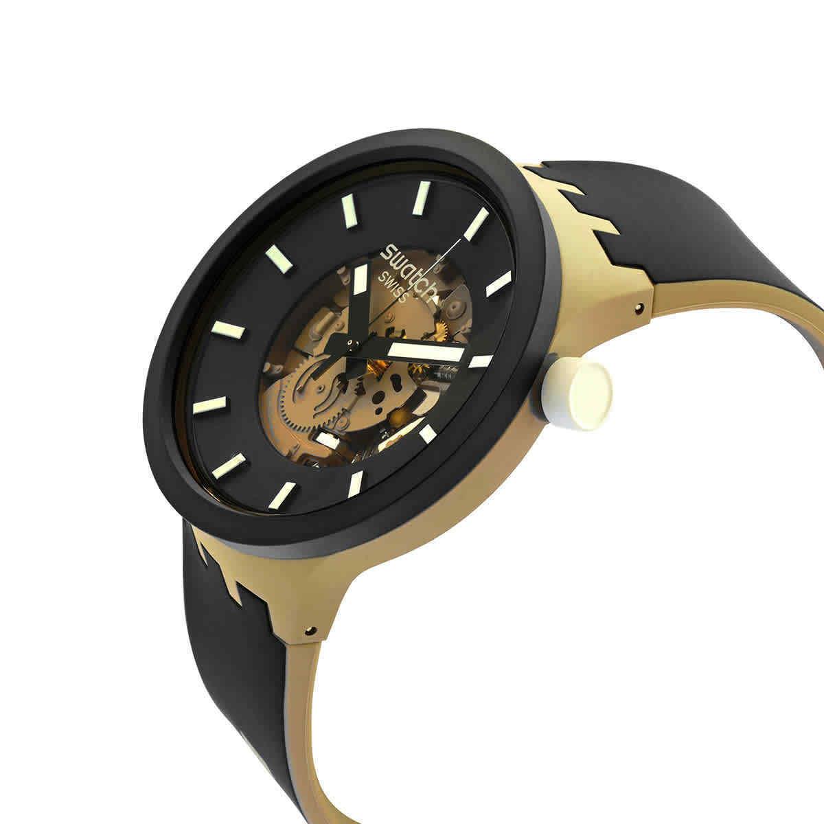 Swatch The September Collection Quartz Black Dial Men`s Watch SB03C100