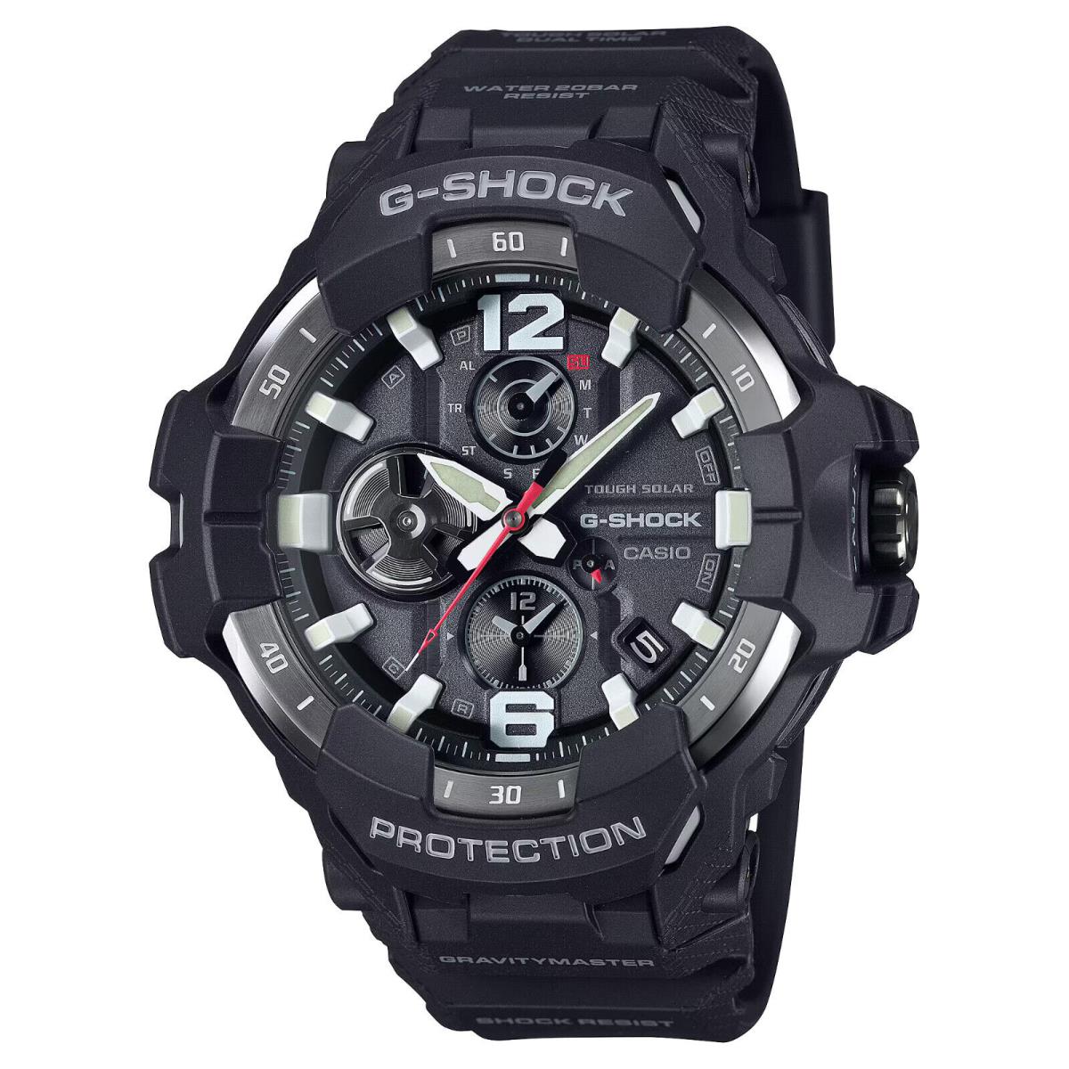 Casio G-shock Gravity Master Black Resin Band Watch GRB300-1A