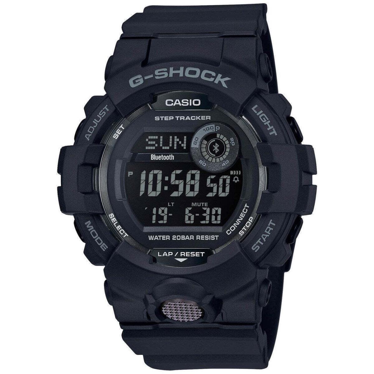 G-shock GBD800 Bluetooth Activity Tracker Black Grey Watch