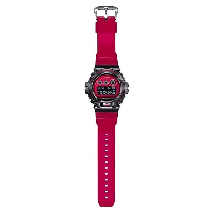 Casio G-shock GM-6900B-4 Men`s Digital Watch Red Resin Band