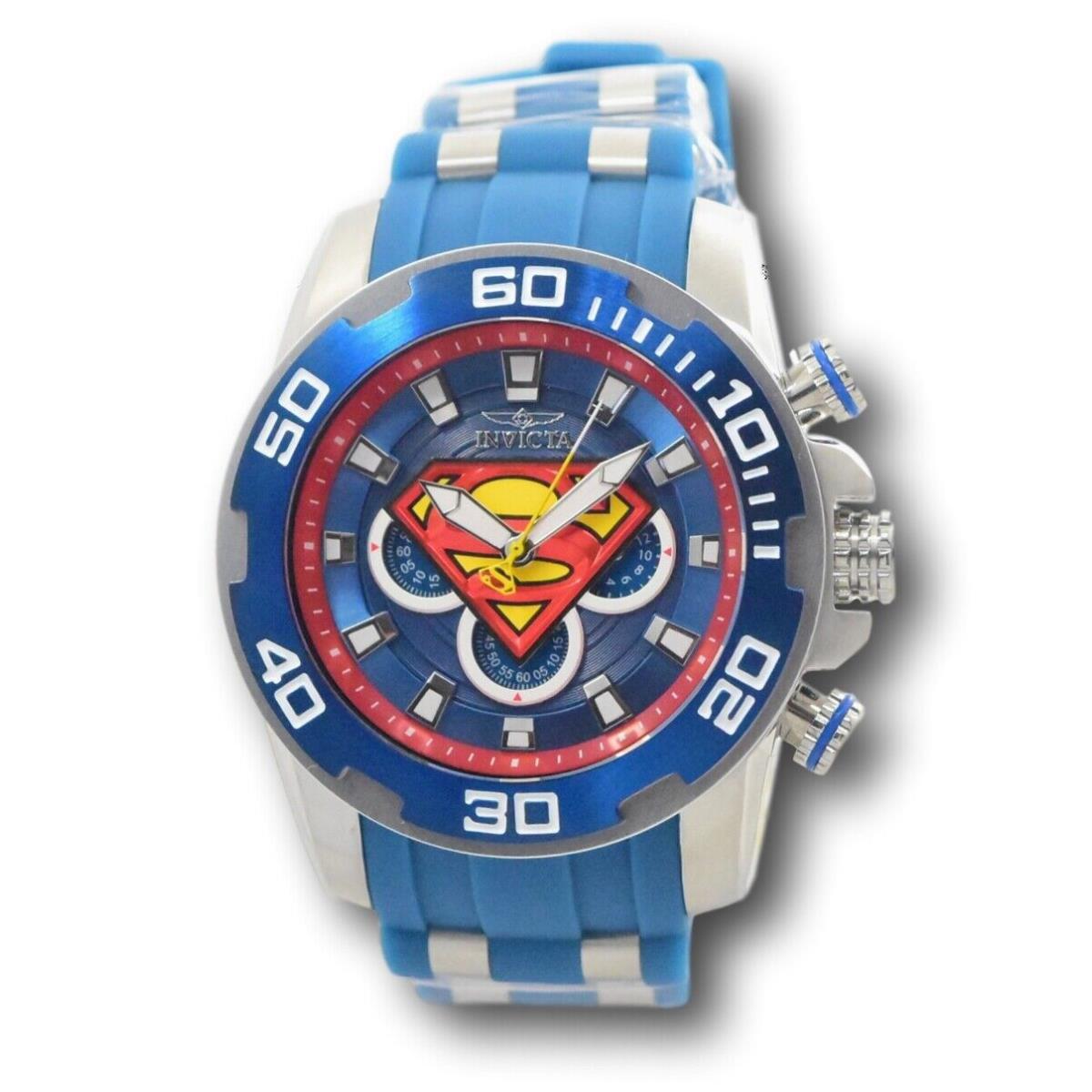 Invicta DC Comics Men`s 50mm Superman Limited Edition Chronograph Watch 32532