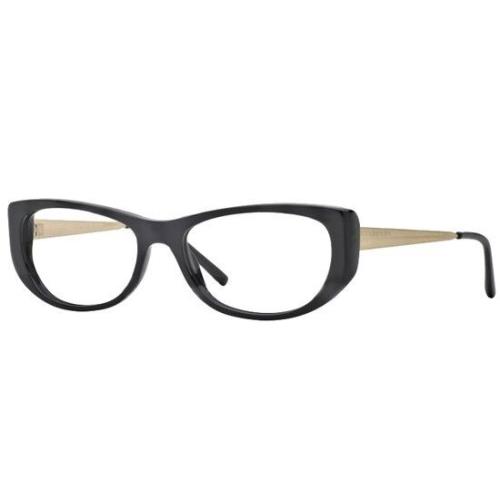 Burberry B 2168 3001 Black Gold Eyeglasses Frames RX B2168 51-16