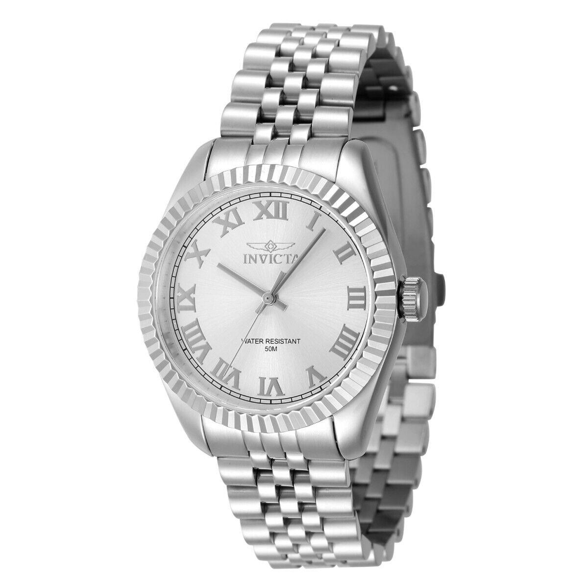 Invicta Specialty Women`s Watch - 36mm Steel 47495 - Dial: Silver, Band: steel