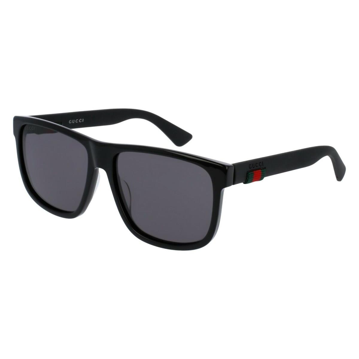 Gucci GG0010S Black/grey 001 Sunglasses