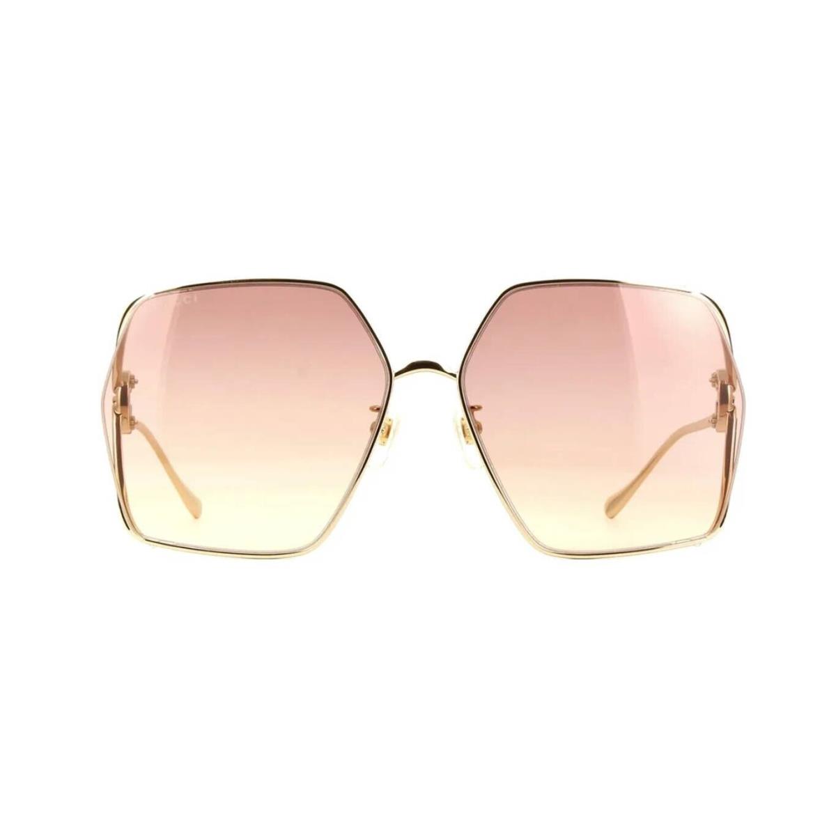 Gucci GG1322SA Gold/pink Shaded 004 Sunglasses