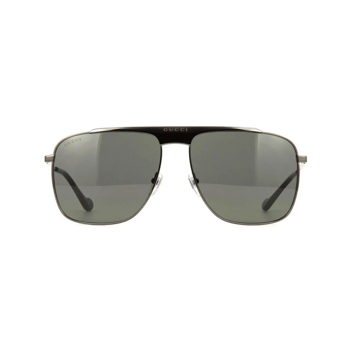 Gucci GG0909S Ruthenium/grey 001 Sunglasses