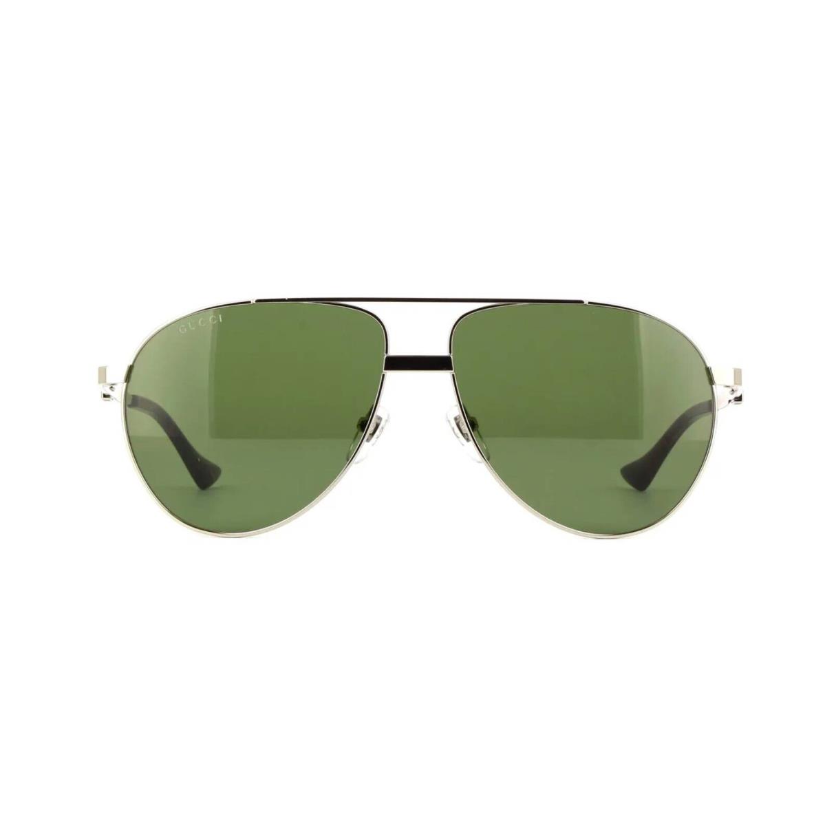 Gucci GG1440S Silver/green 002 Sunglasses