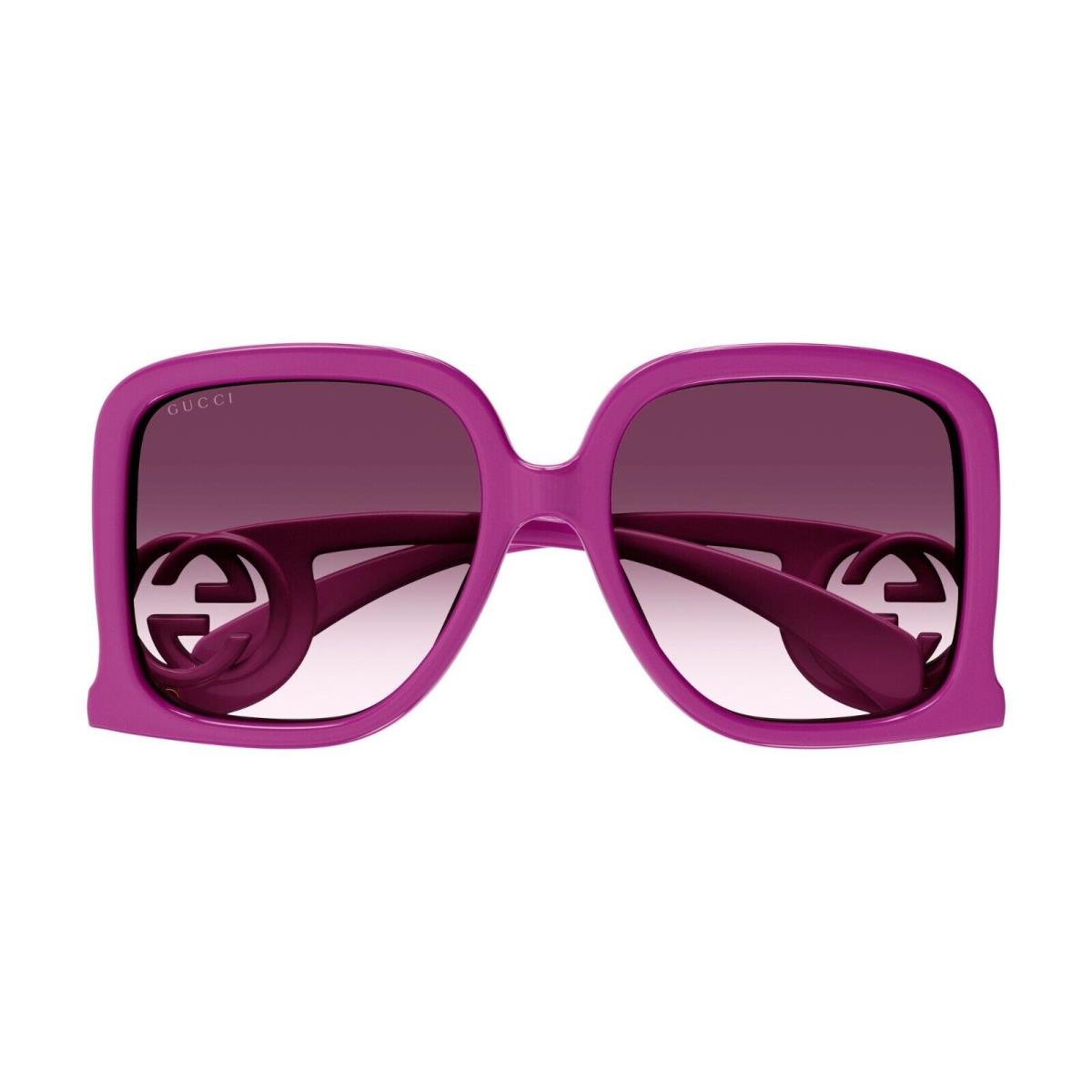 Gucci GG1326S Fuchsia/violet Shaded 004 Sunglasses