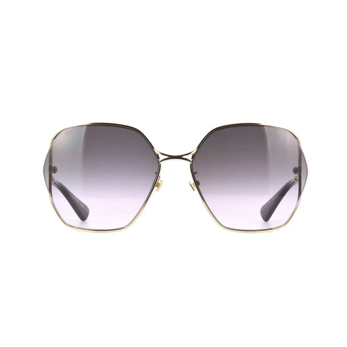 Gucci GG0818SA Gold/grey Shaded 001 Sunglasses