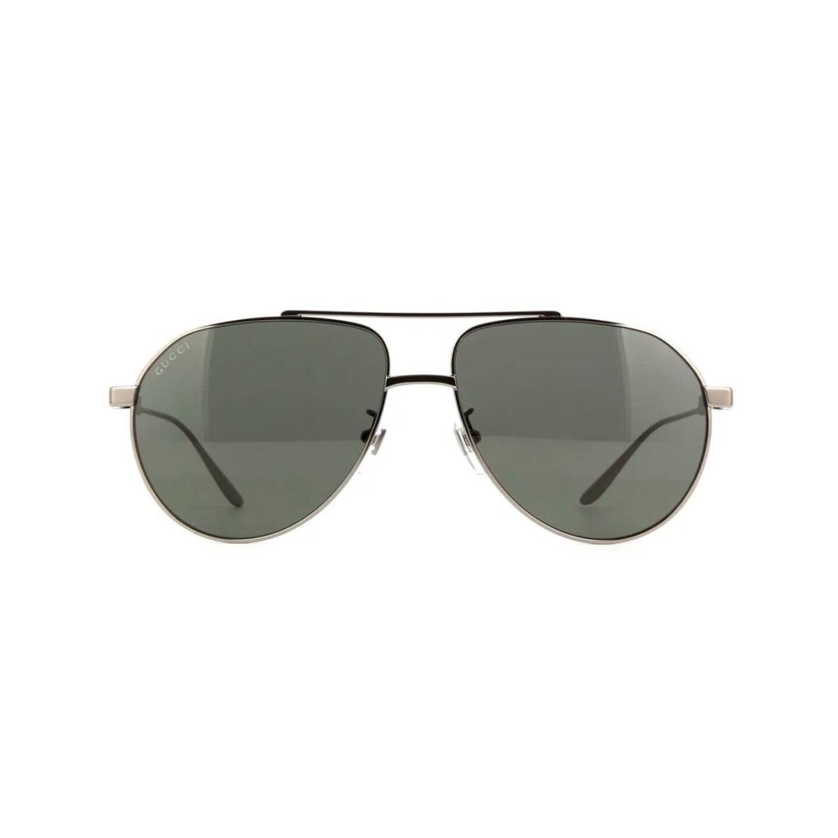 Gucci GG1311S Shiny Ruthenium/grey 001 Sunglasses