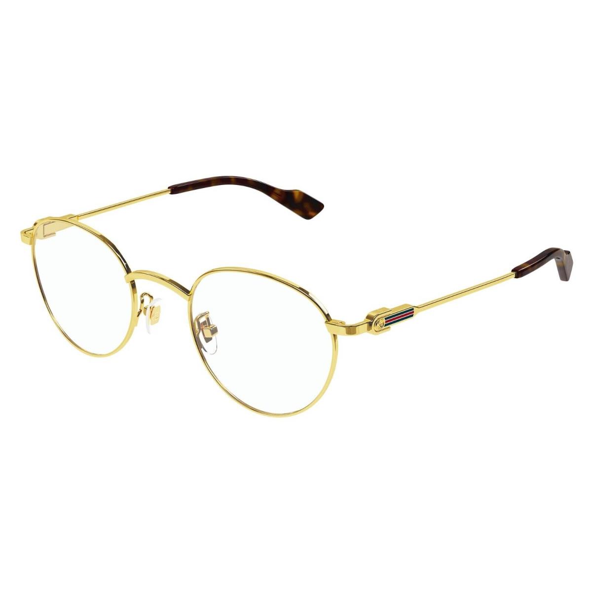 Gucci GG1222O Gold Havana 002 Eyeglasses