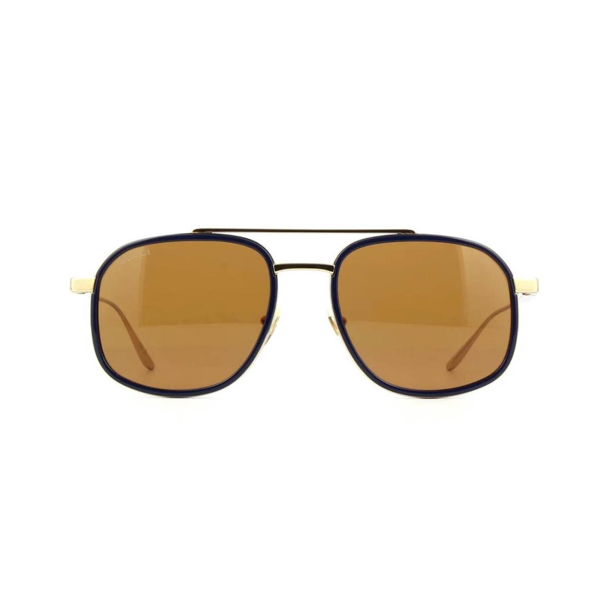 Gucci GG1310S Gold with Blue/brown 003 Sunglasses