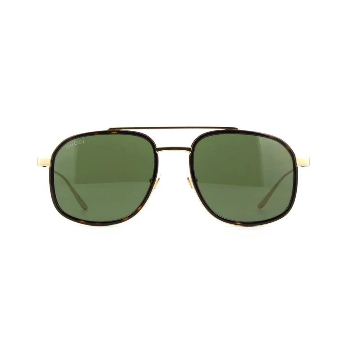 Gucci GG1310S Gold with Havana/green 002 Sunglasses