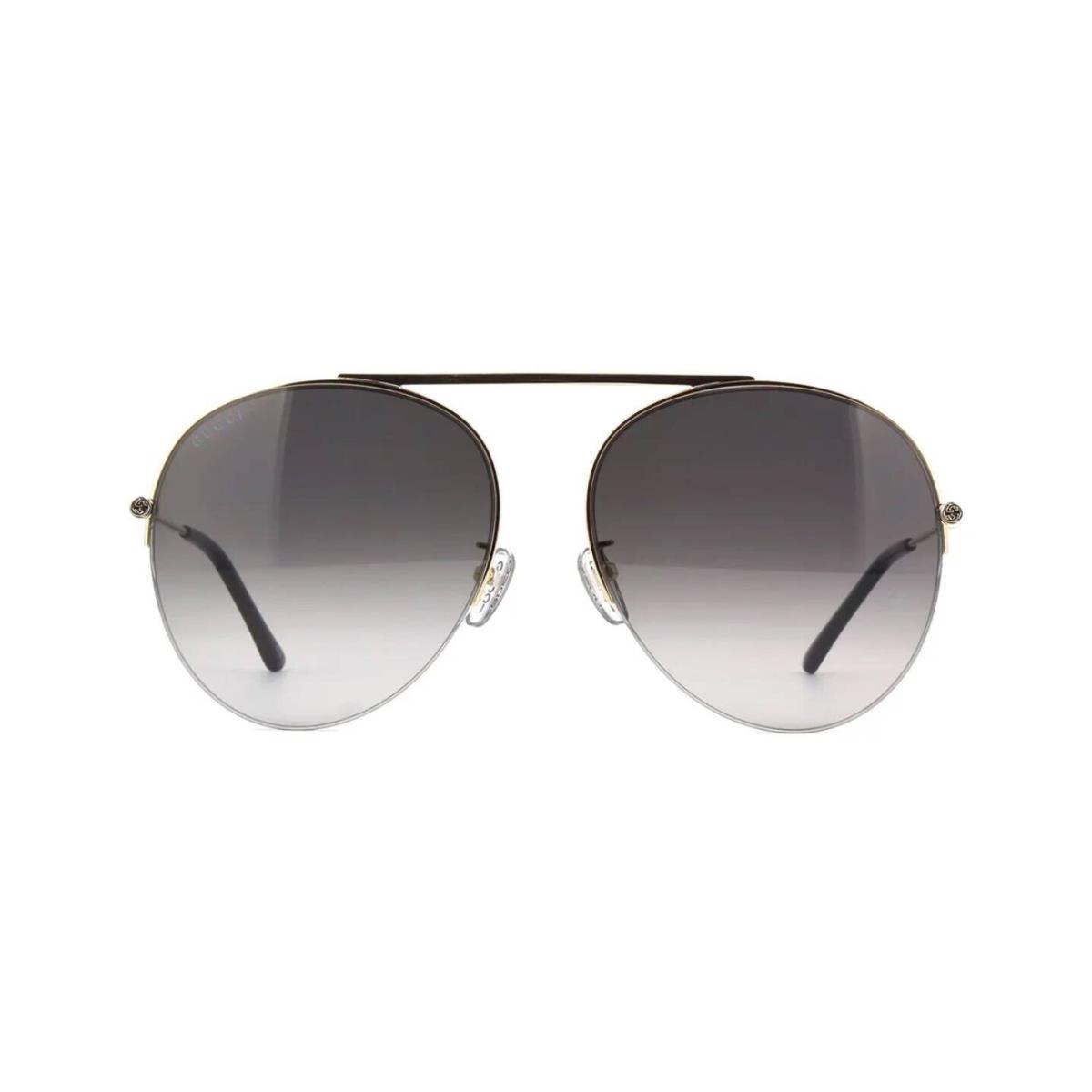 Gucci GG1413S Gold/grey Shaded 001 Sunglasses