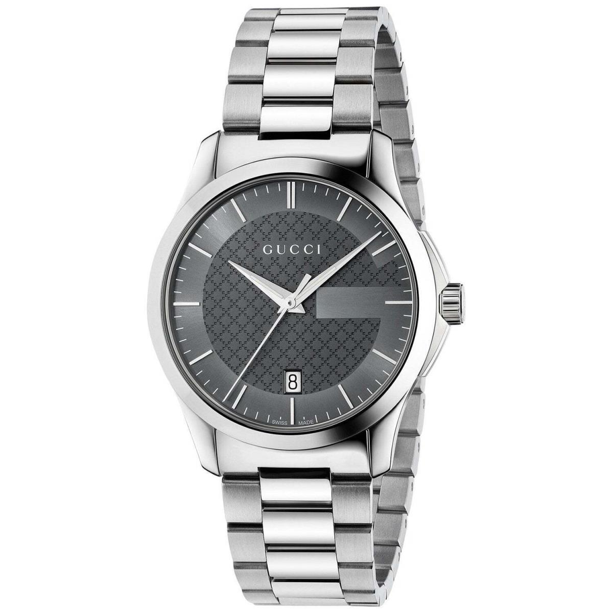 Gucci YA126522 G-timeless 27MM Unisex Stainless Steel Watch