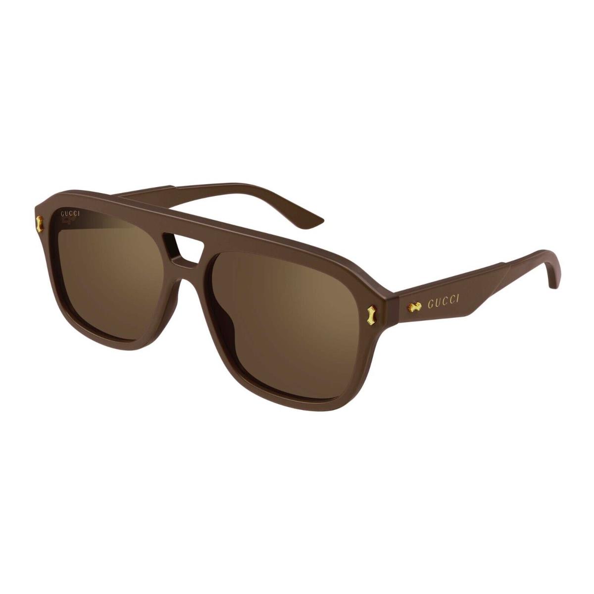 Gucci GG1263S Brown/brown 003 Sunglasses