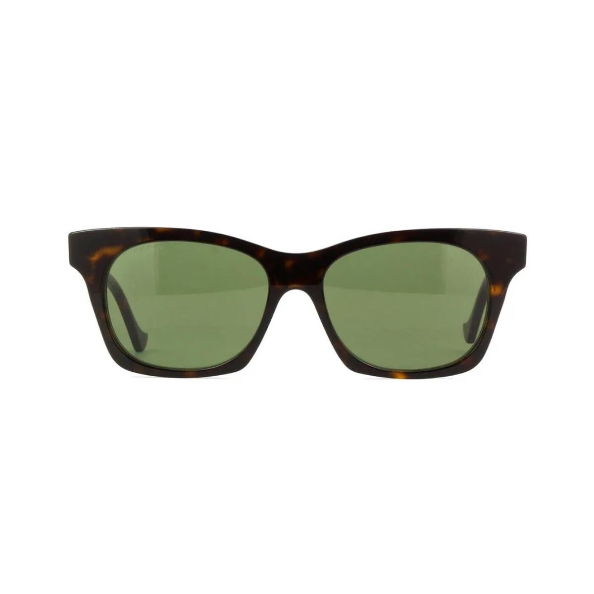 Gucci GG1299S Havana with Stones/green 002 Sunglasses