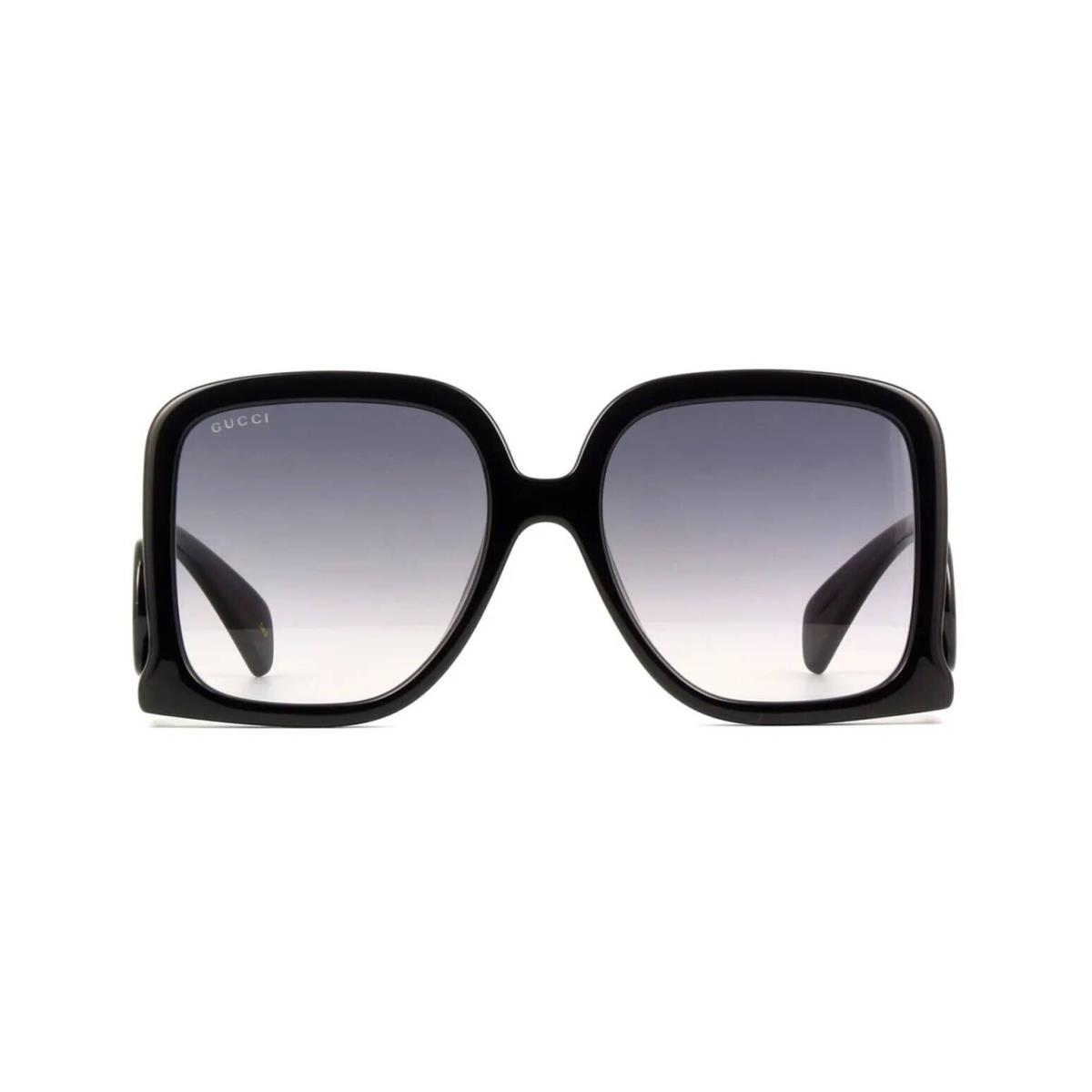 Gucci GG1326S Black/grey Shaded 001 Sunglasses