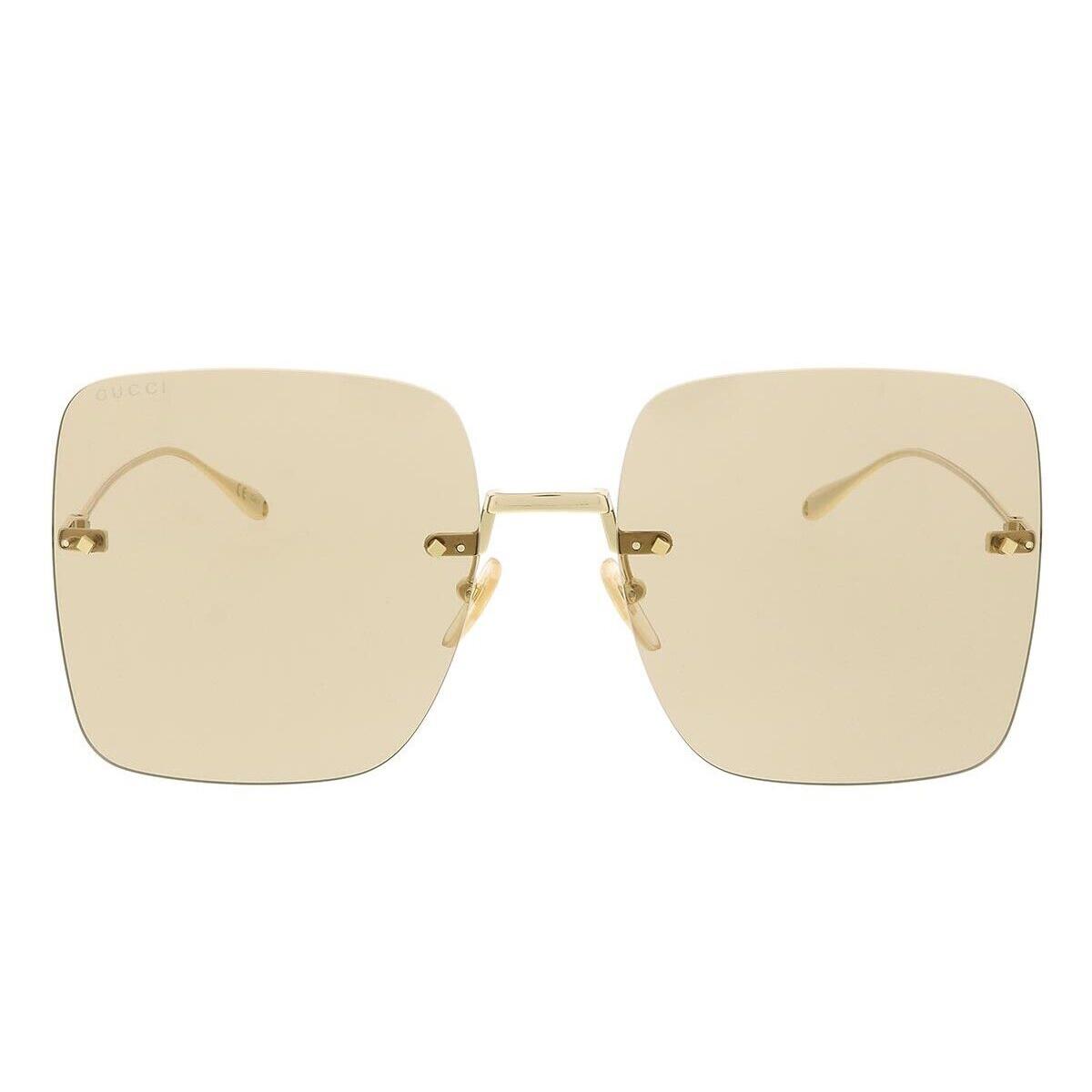 Gucci GG1147S Gold/brown 003 Sunglasses