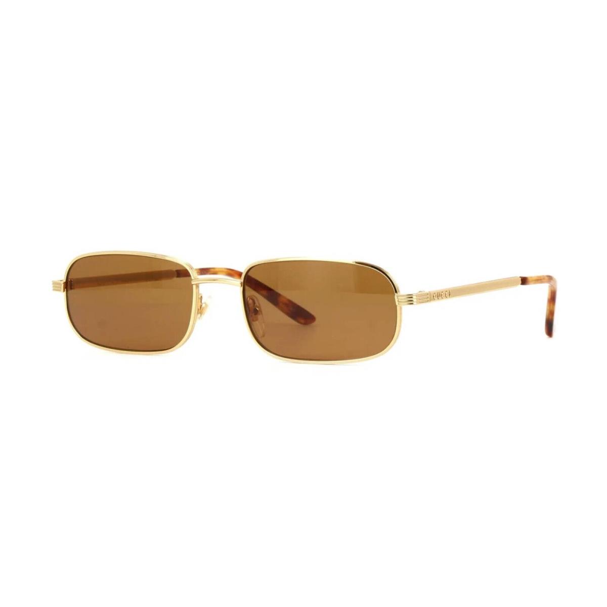 Gucci GG1457S Gold Havana/brown 002 Sunglasses