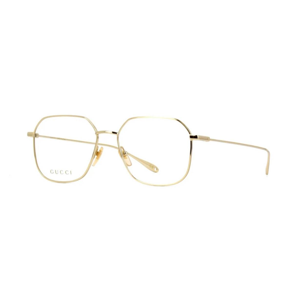 Gucci GG1032O Gold with Detachable Chain 001 Eyeglasses