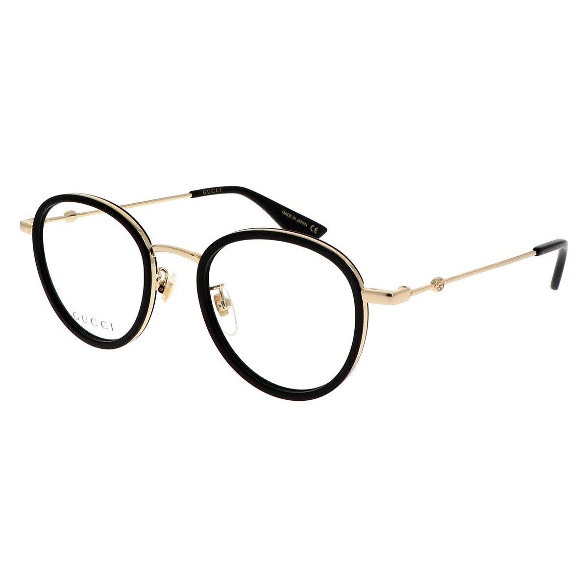 Gucci GG0608OK 001 Black/gold 49mm Eyeglasses