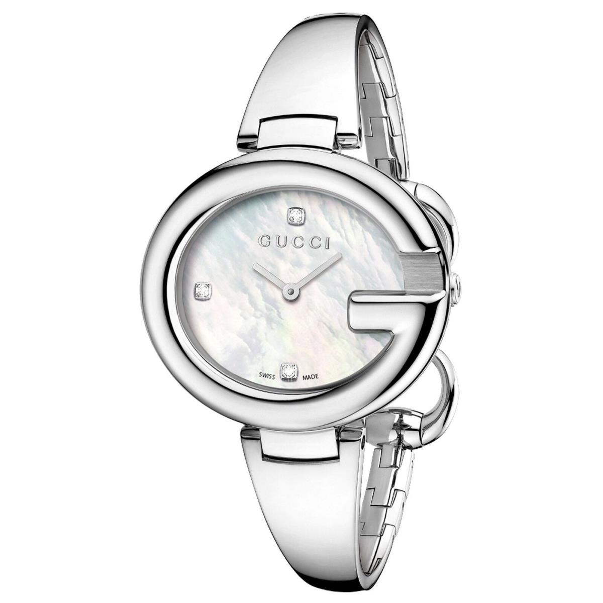 Gucci YA134303 Classic 35MM Women`s Diamond Stainless Steel Watch