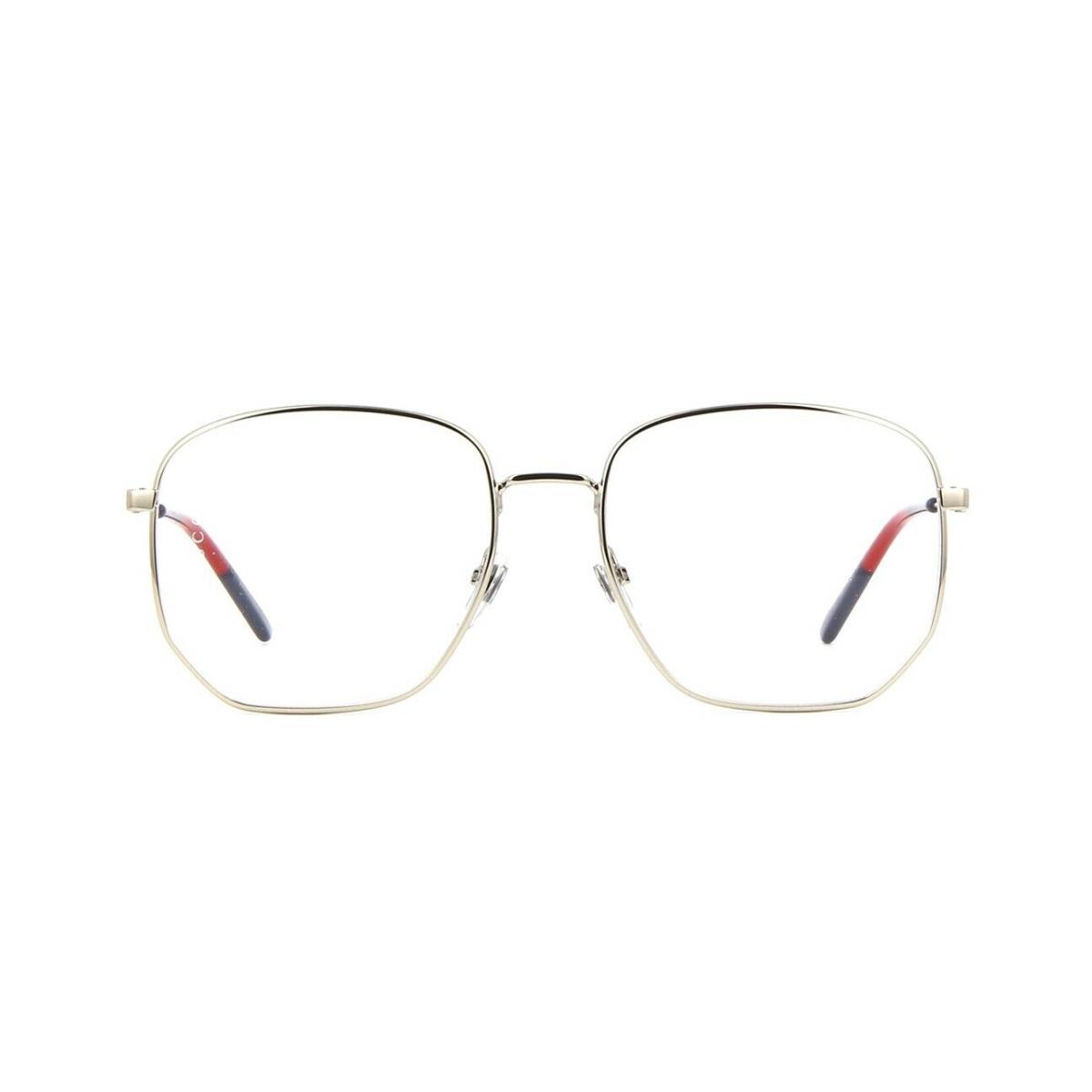 Gucci GG0396O Silver Gold Blue Red 003 WR Eyeglasses