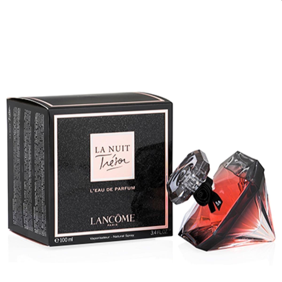 La Nuit Tresor Lancome Edp Spray 3.4 Oz 100 Ml For Women