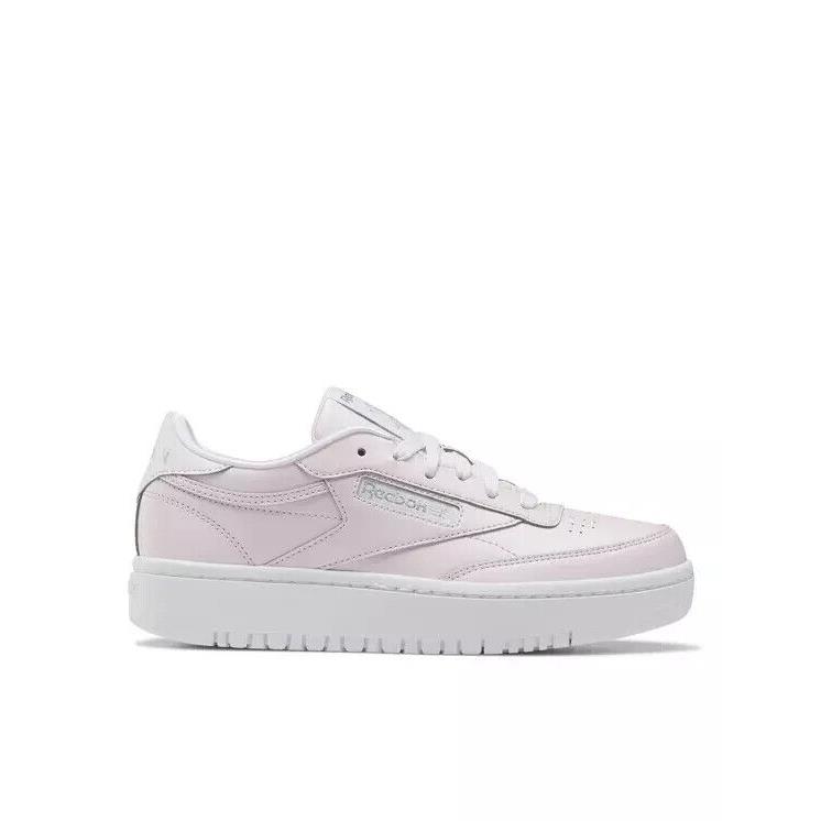 Reebok Club C 85 Double GY4878 Sneakers Junior Pink White Leather Shoes NR7695