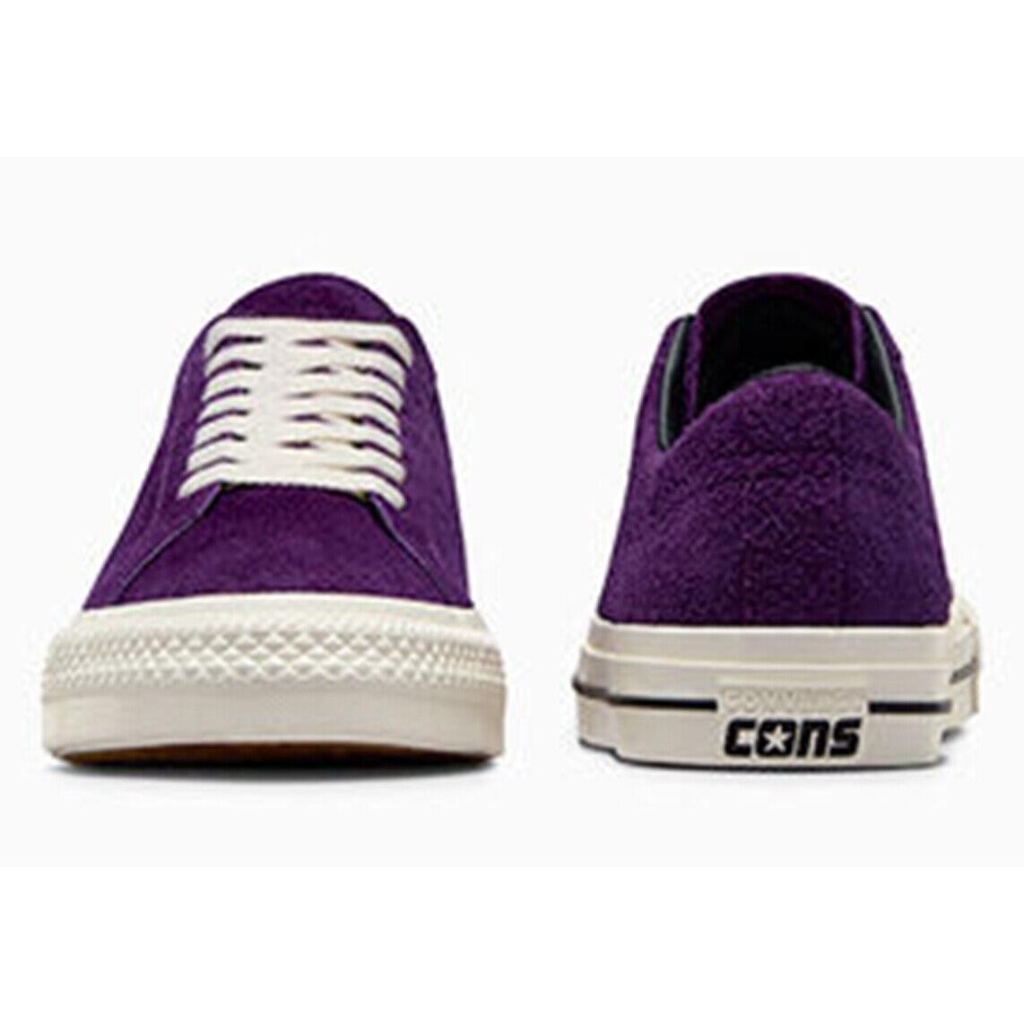 Converse Men`s Cons One Star Pro Suede Upper Memory Foam Insole - Purple