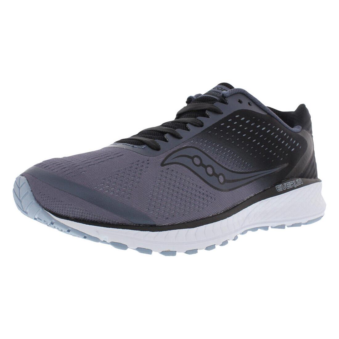 Saucony Breakthru 4 Mens Shoes - Grey/Black, Main: Grey