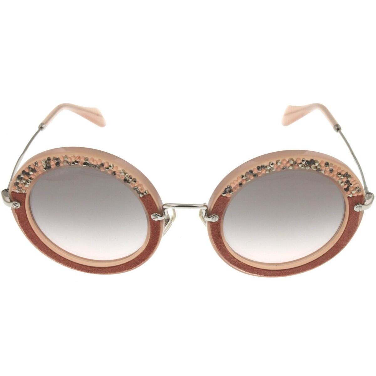 Miu Miu Sunglasses Women Pink Round MU 08RS TV14K0