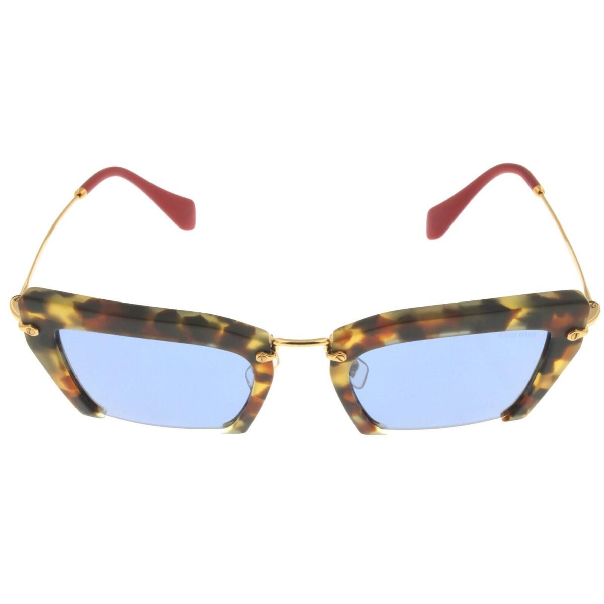 Miu Miu Sunglasses Women Rasior Havana Cat Eye MU 10QS UA54N0