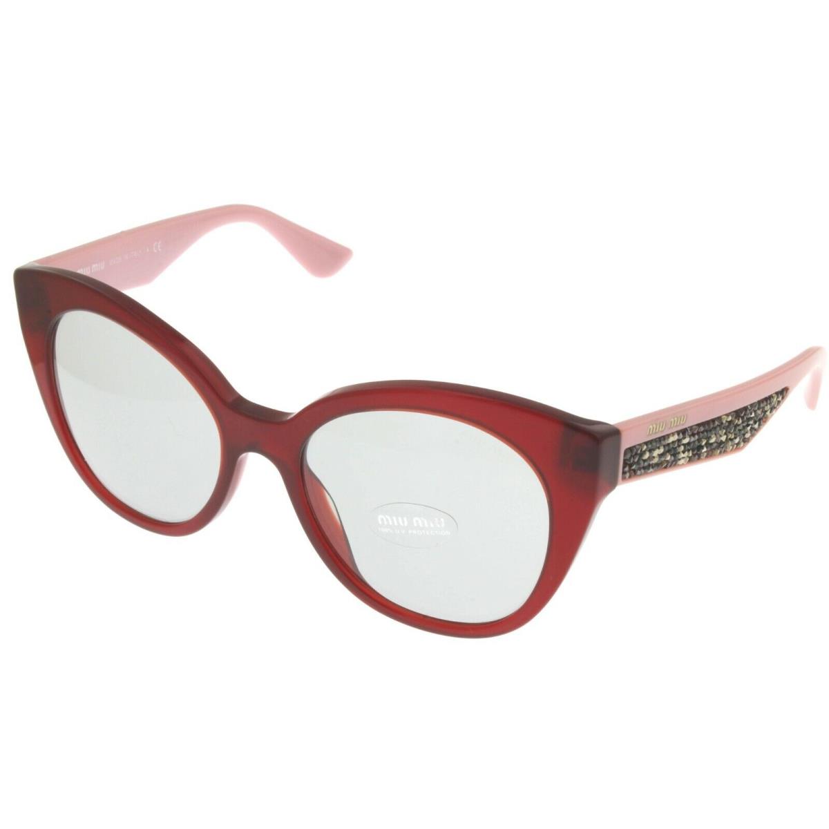 Miu Miu Sunglasses Women Red Pink MU 07RS TKW-5J0