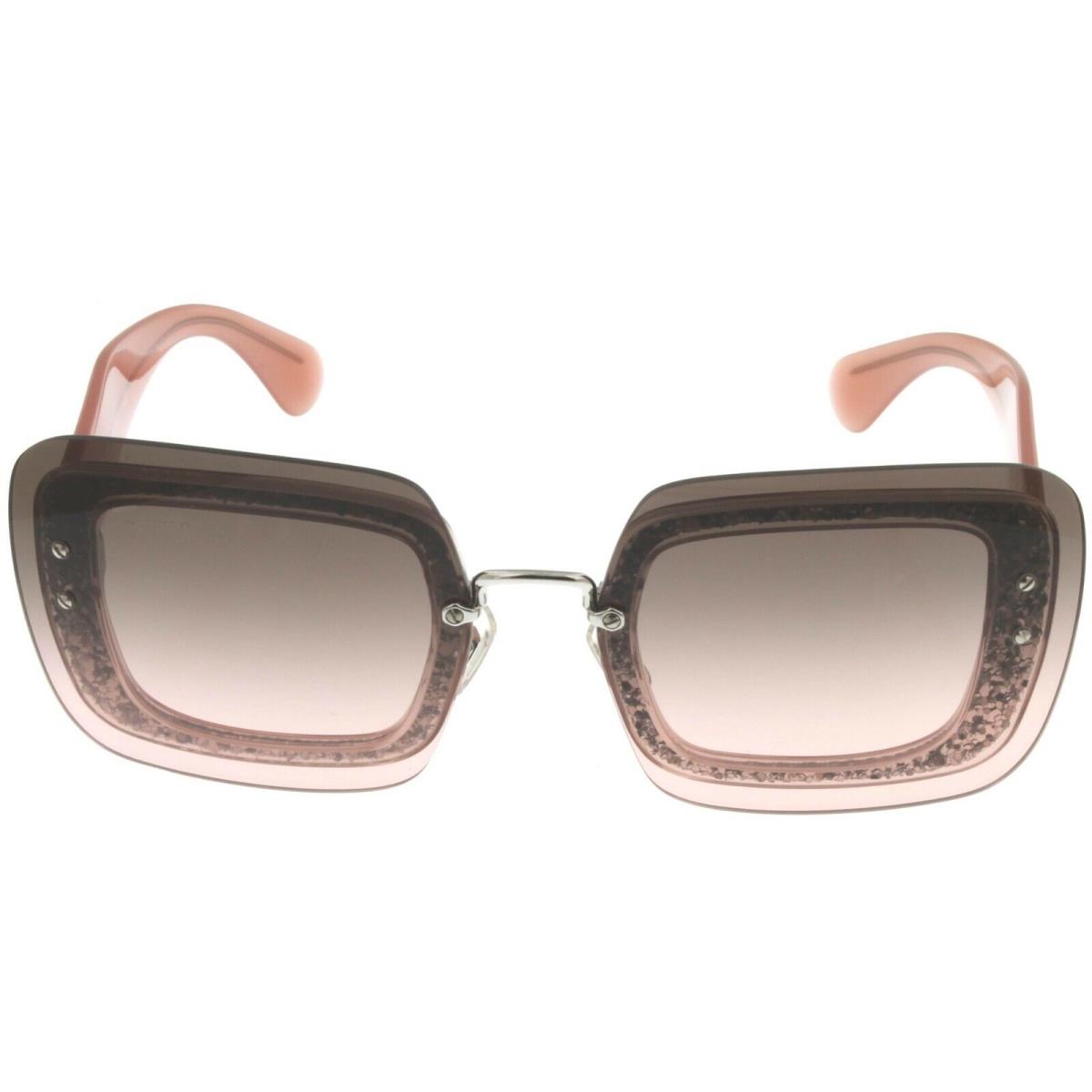 Miu Miu Sunglasses Women Pink Square MU 01RS UEU1E2