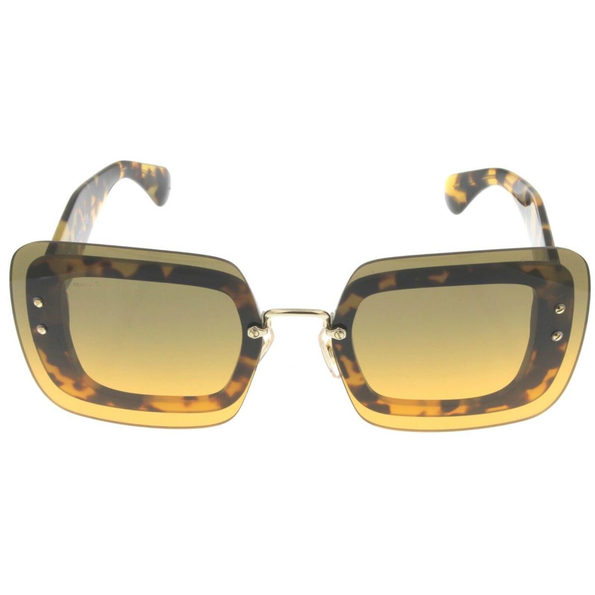 Miu Miu Sunglasses Women Havana Square MU02RS 7S0-0A3