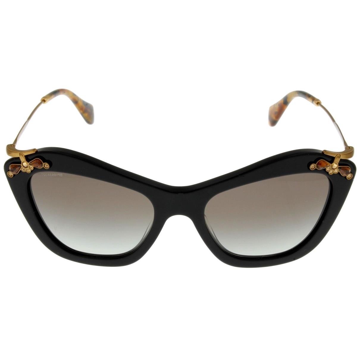 Miu Miu Sunglasses Women Black MU03PS 1ABOA7 Cateye