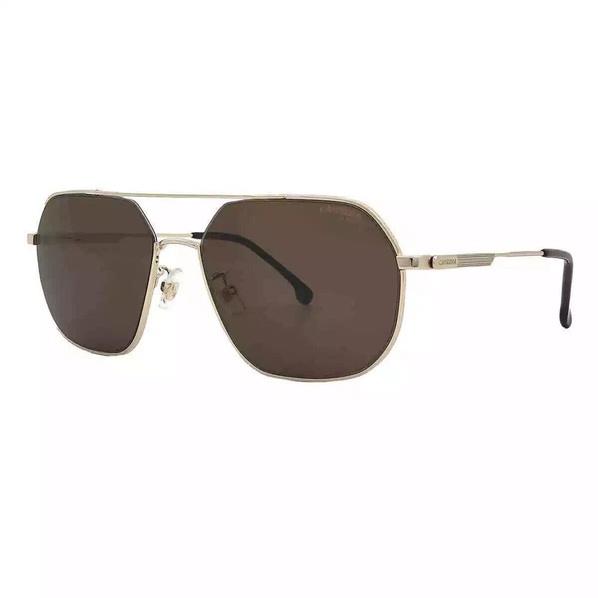 Carrera Brown Pilot Unisex Sunglasses Carrera 1035/GS 0J5G/70 58 Carrera 1035/GS