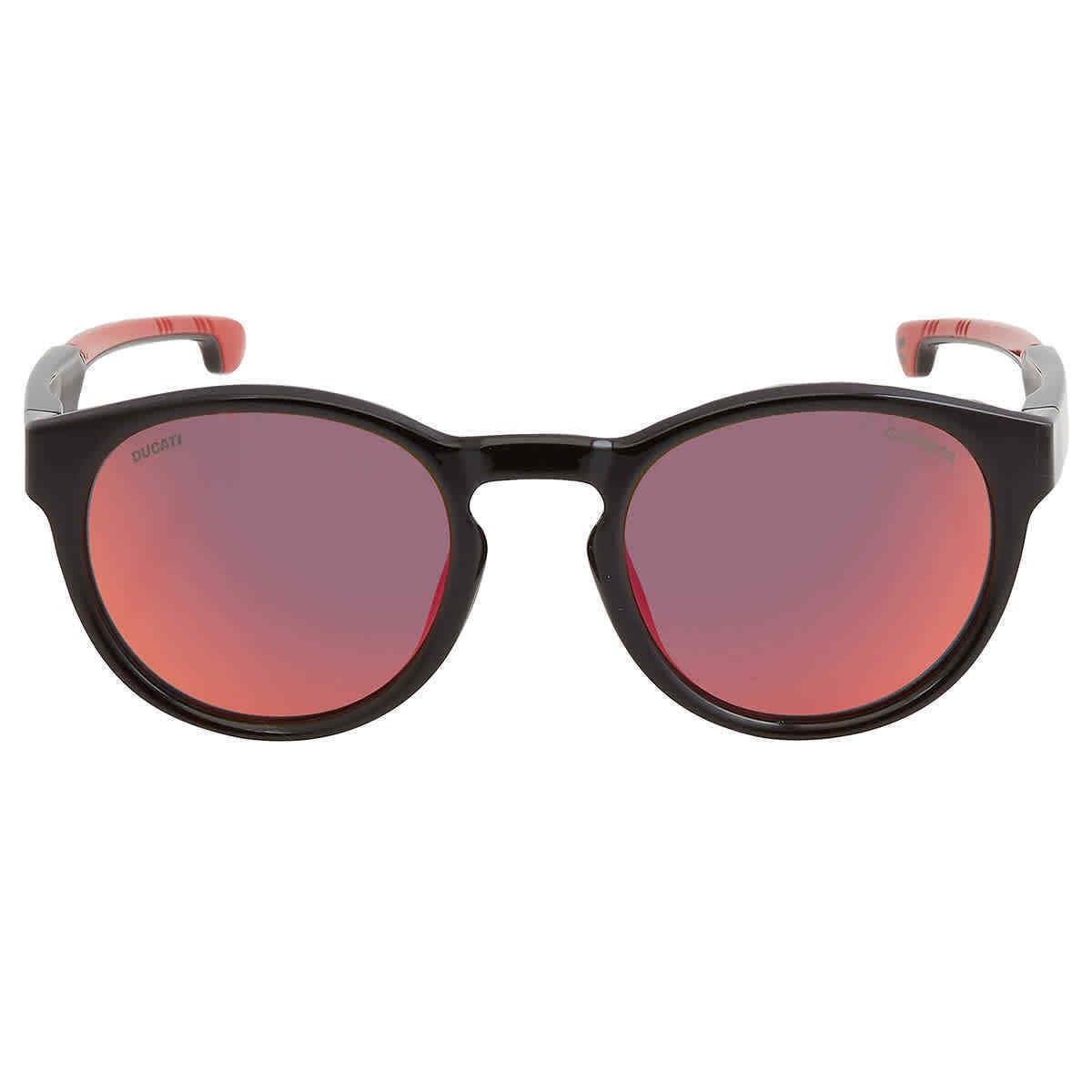 Carrera Red Mirror Oval Men`s Sunglasses Carrera Ducati 012/S 0OIT/UZ 51