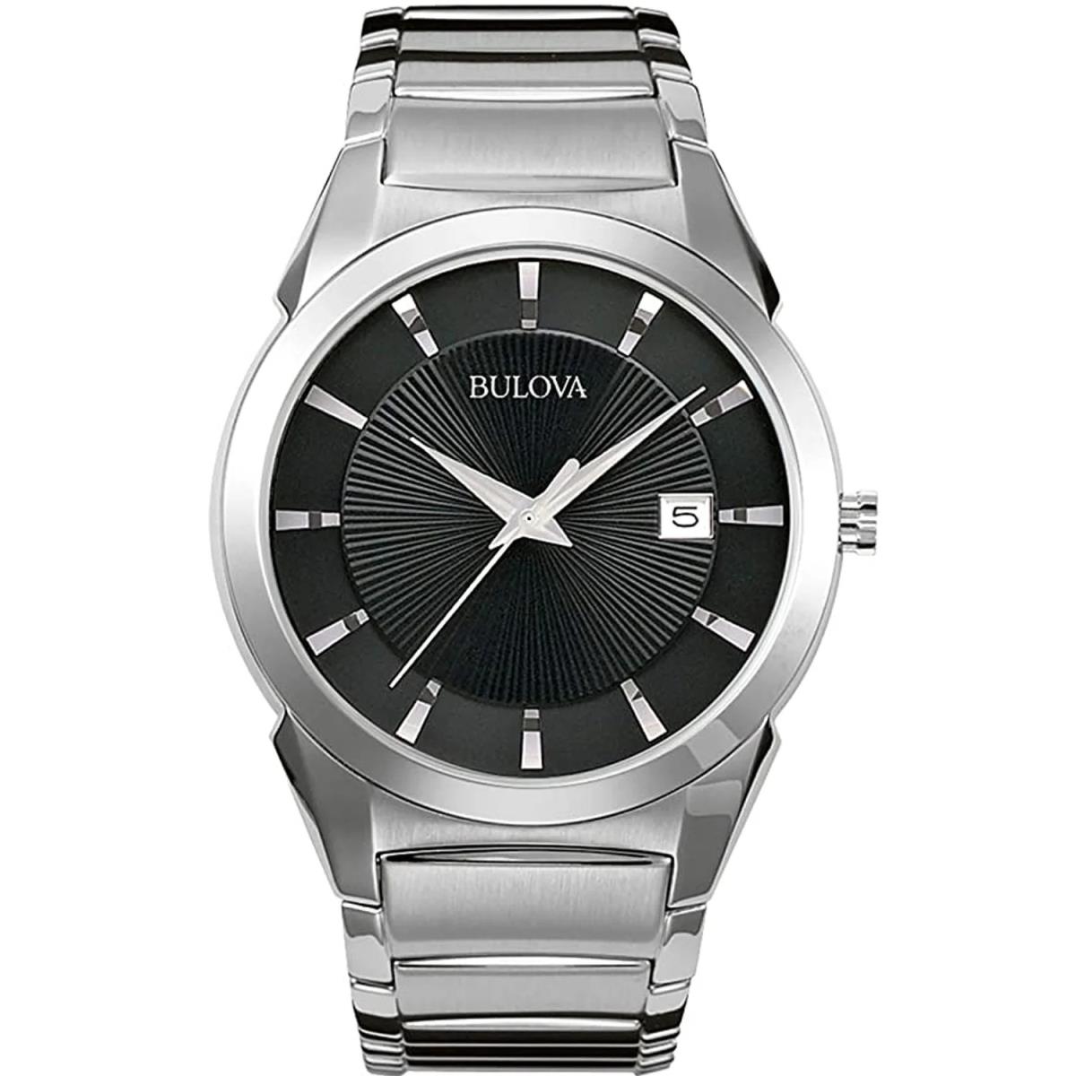 Bulova Men`s Steel Dress Watch Silver