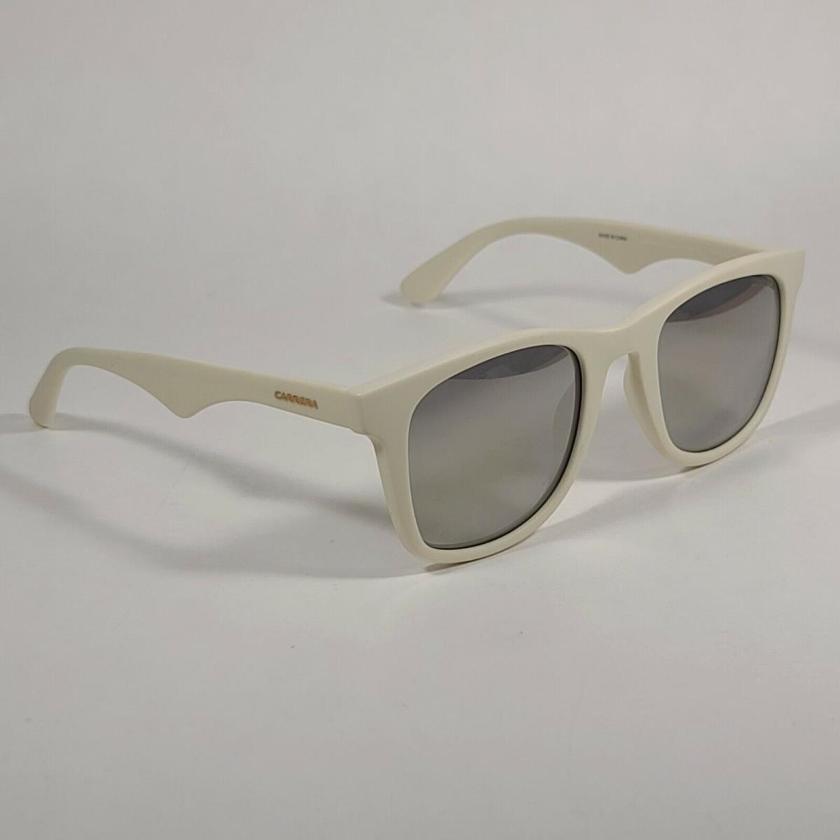 Carrera 6000/L Square Sunglasses Off White Silver Flash Mirror 50mm