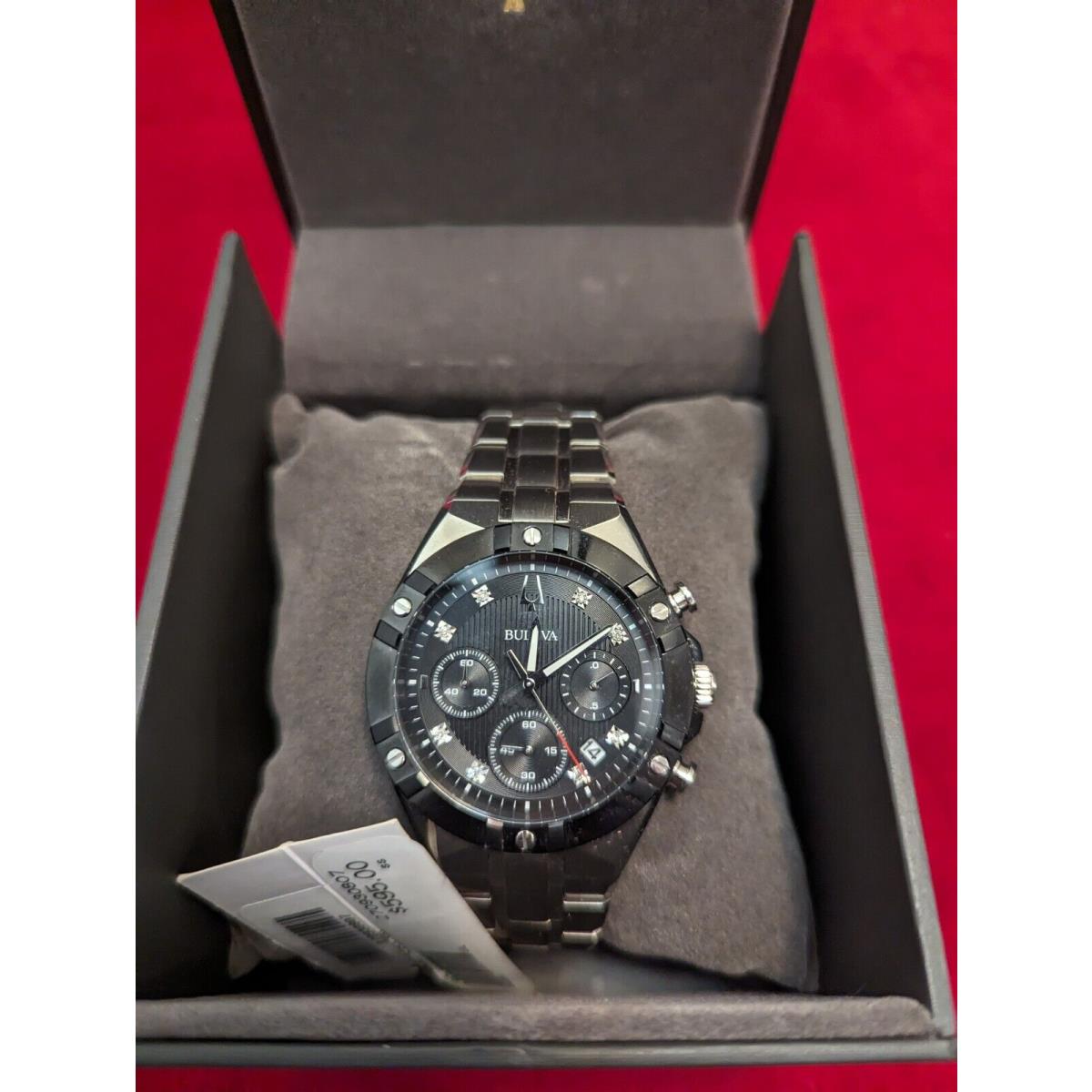 Bulova 98D170 Mens Chronograph 43mm Stainless Steel Watch Men`s